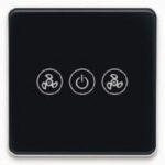 Fan Switch_Black_Front
