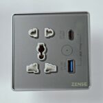 Smart Socket__Gray_Front